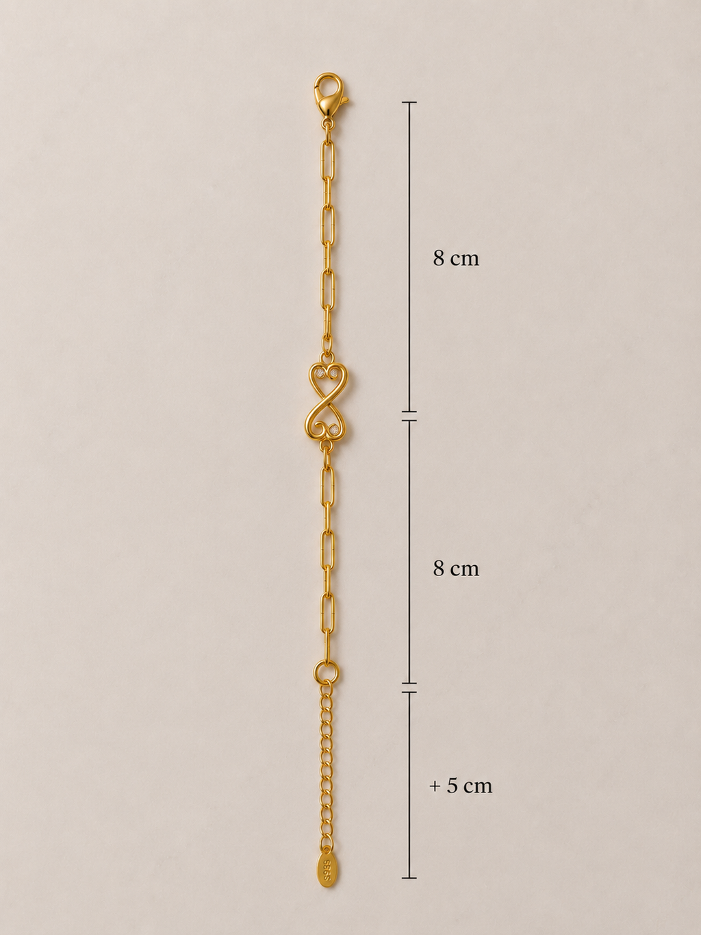 Sparkling Gold Armband