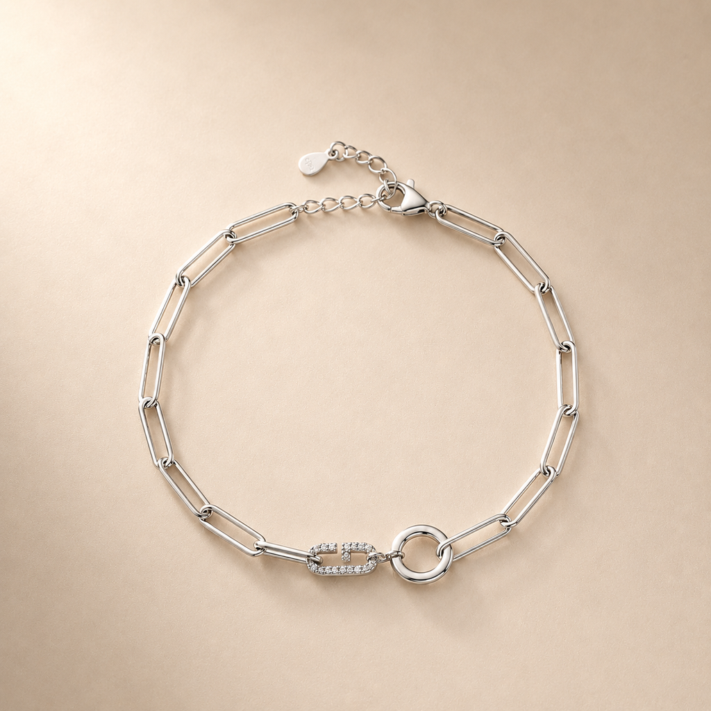 Letter Charm Armband