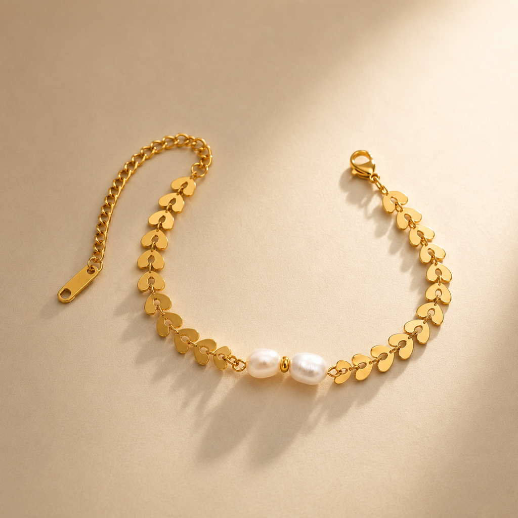 Golden Petal Armband
