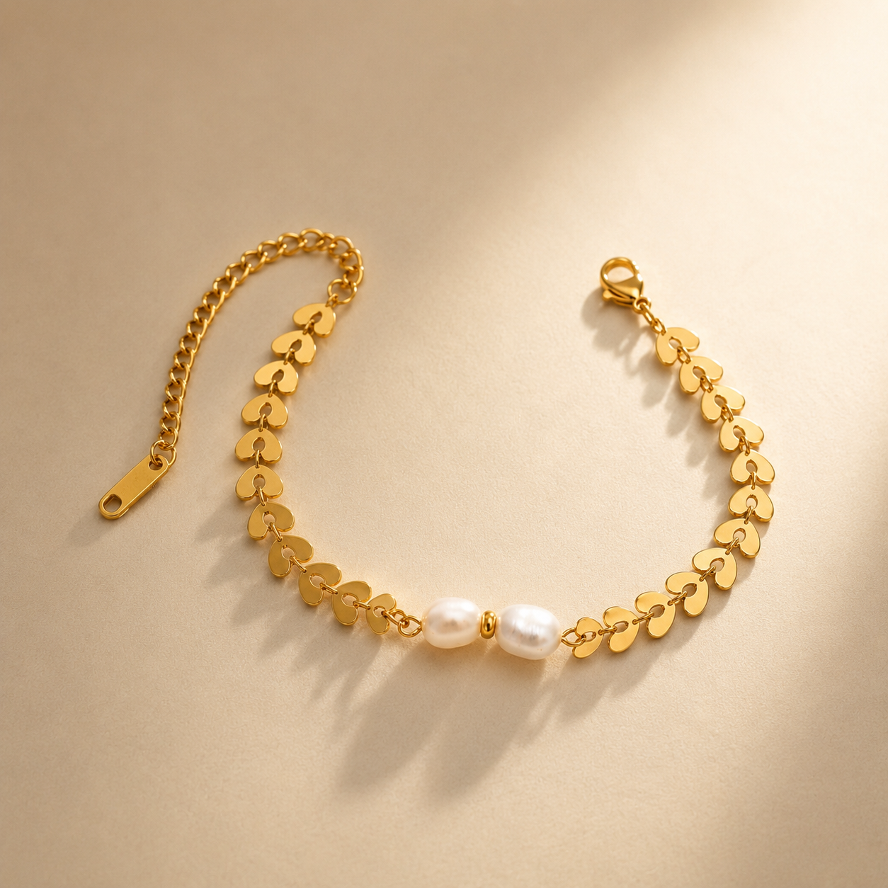 Golden Petal Armband